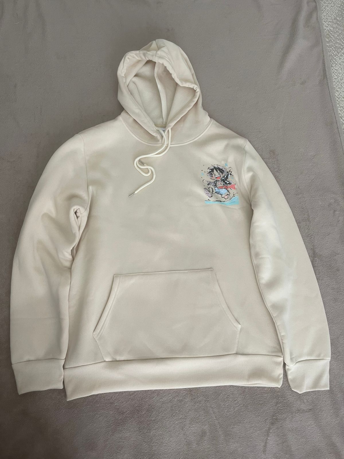 Hoodie Branco - Luffy